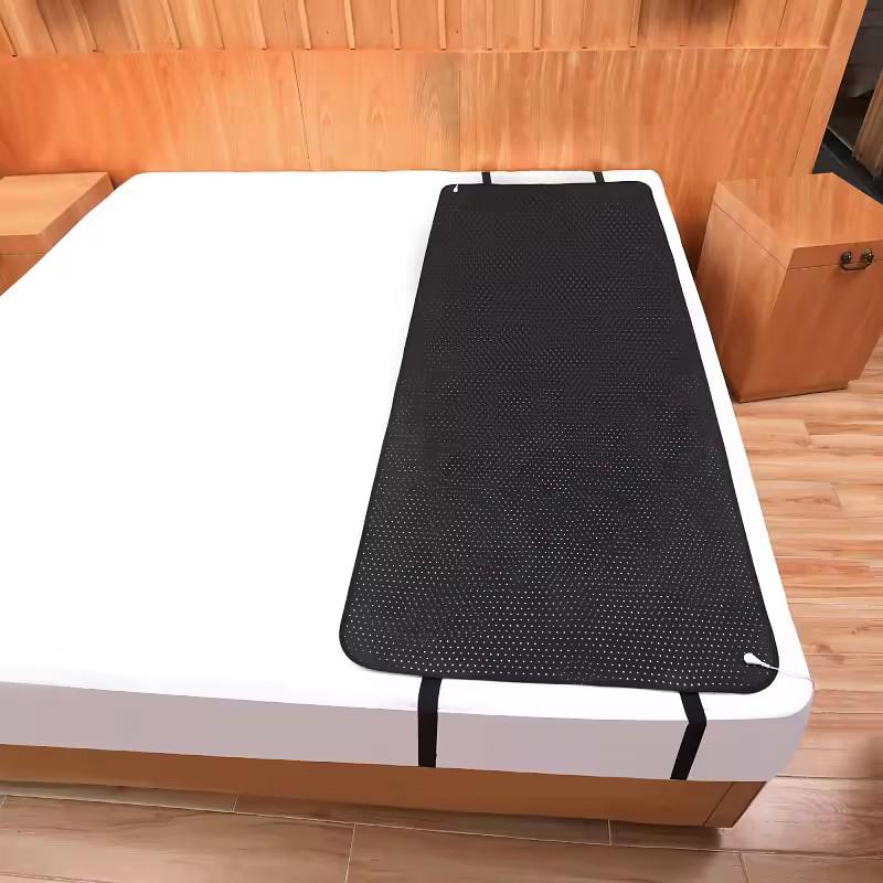 Grounded leather cover